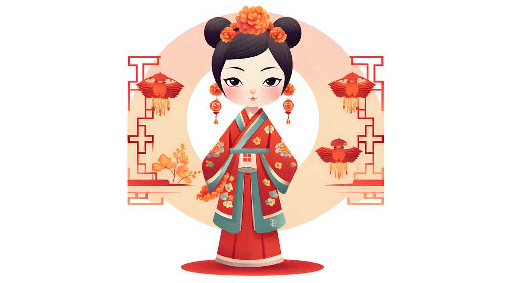 中国风戏曲人物