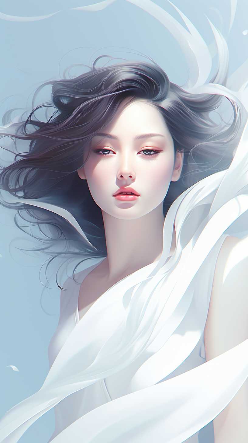 唯美艺术浅白色背景999
