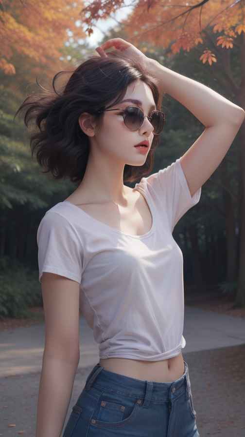 吊带衫女孩