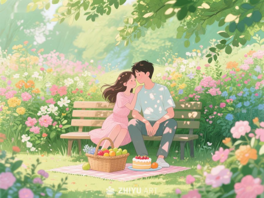 花园中的甜蜜时光 344