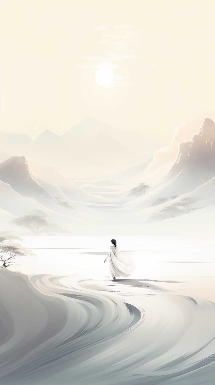 唯美艺术浅白色背景999
