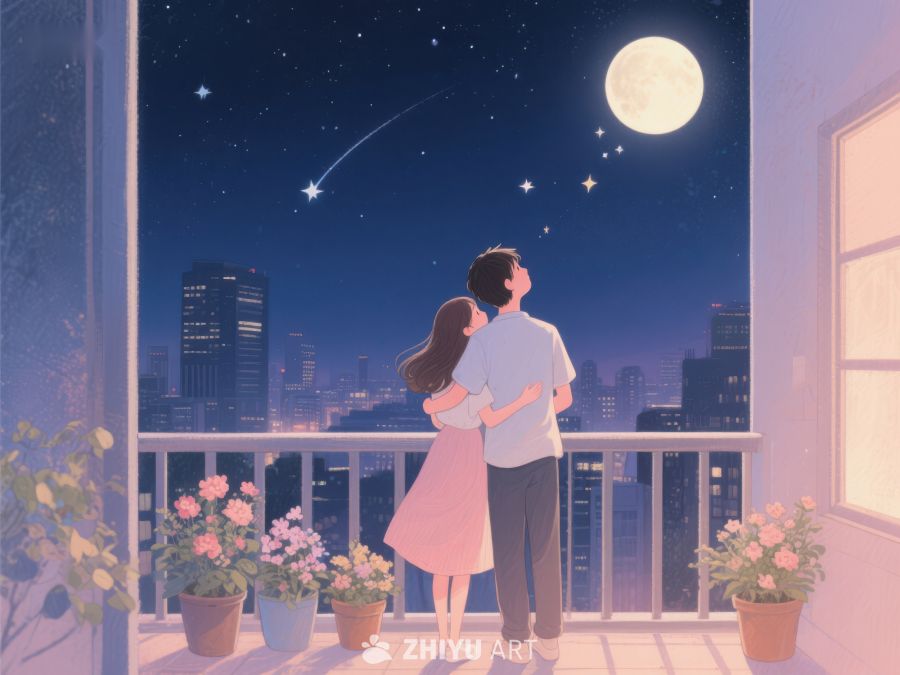 夜空下的浪漫时刻 980