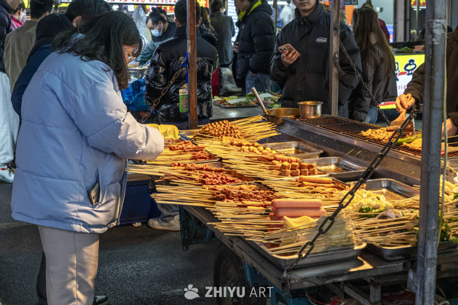街头小吃人间烟火深夜食堂 49