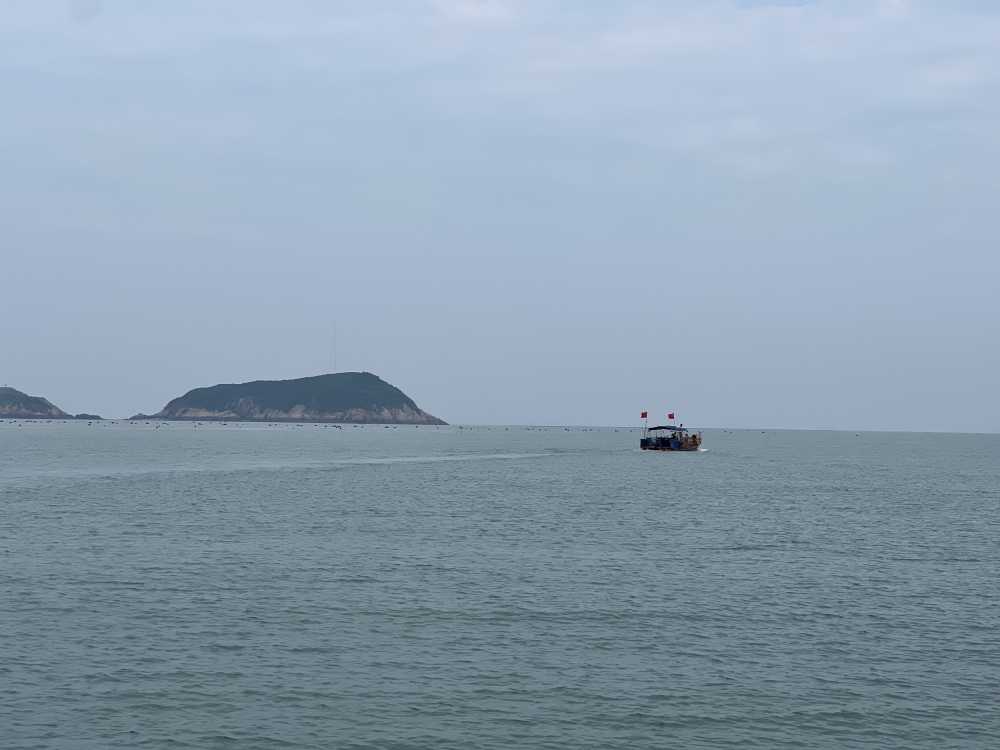 霞浦海上渔船