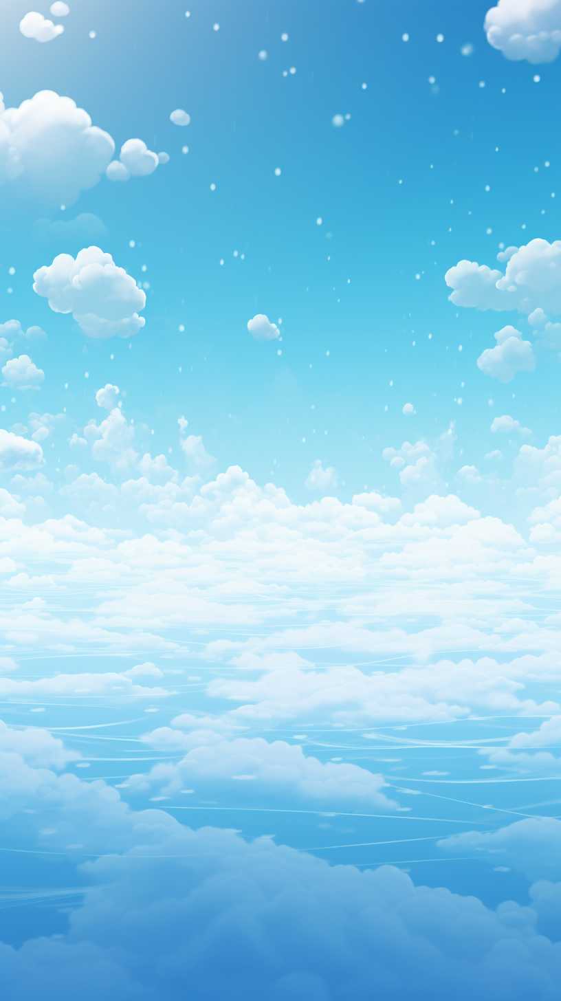 浅蓝色唯美背景