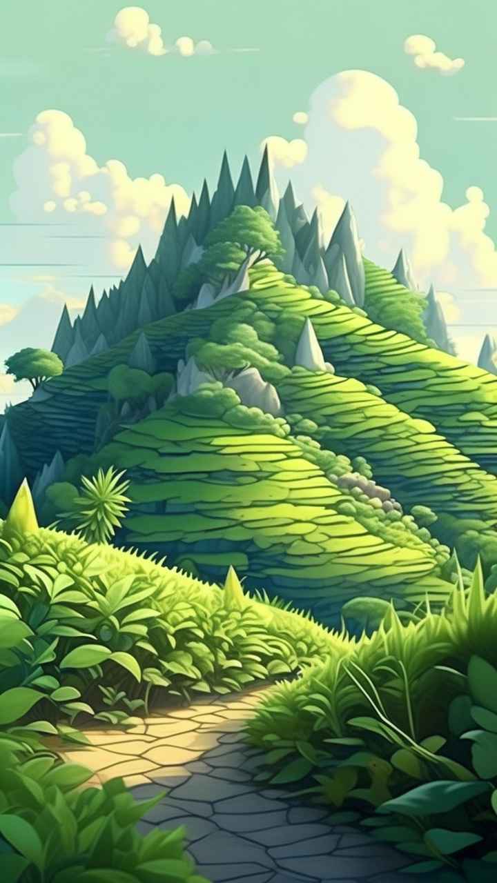 各种葡萄藤生长在一个平坦的风格 44