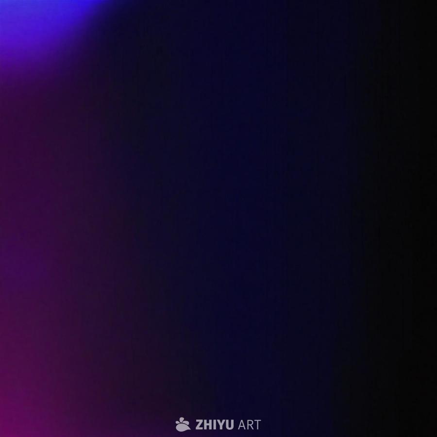 深蓝色和紫色渐变的背景，类似夜空的景象，没有云朵。
