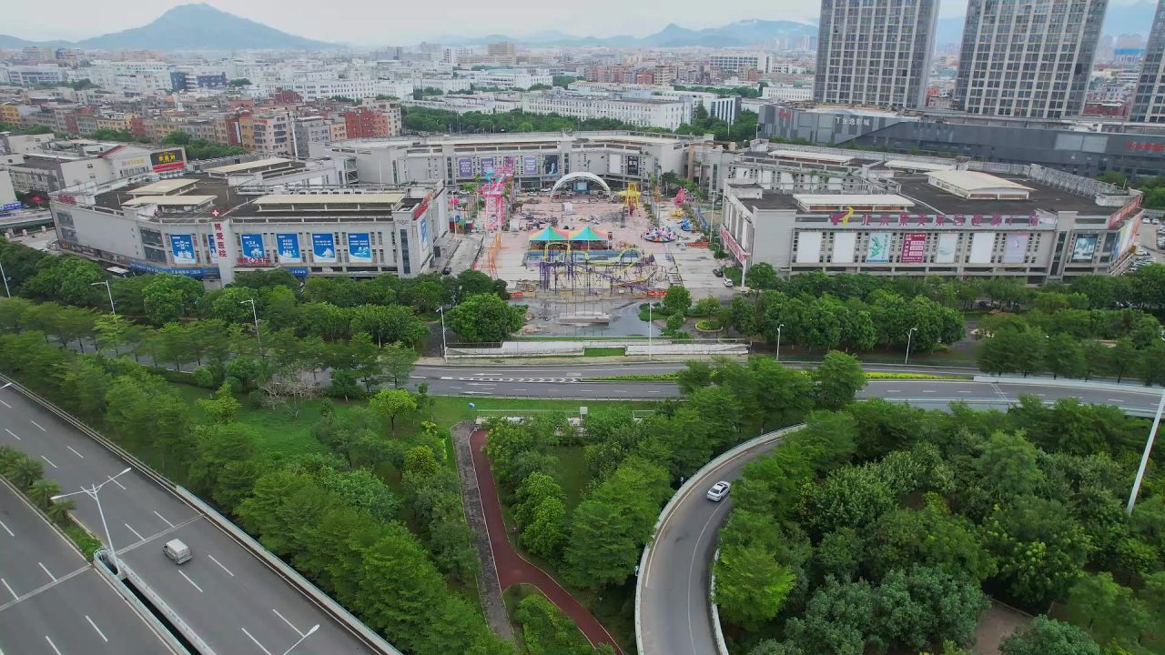 航拍厦门家居建材广场 8