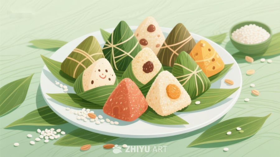 粽子盛宴：多样口味的传统美食 502