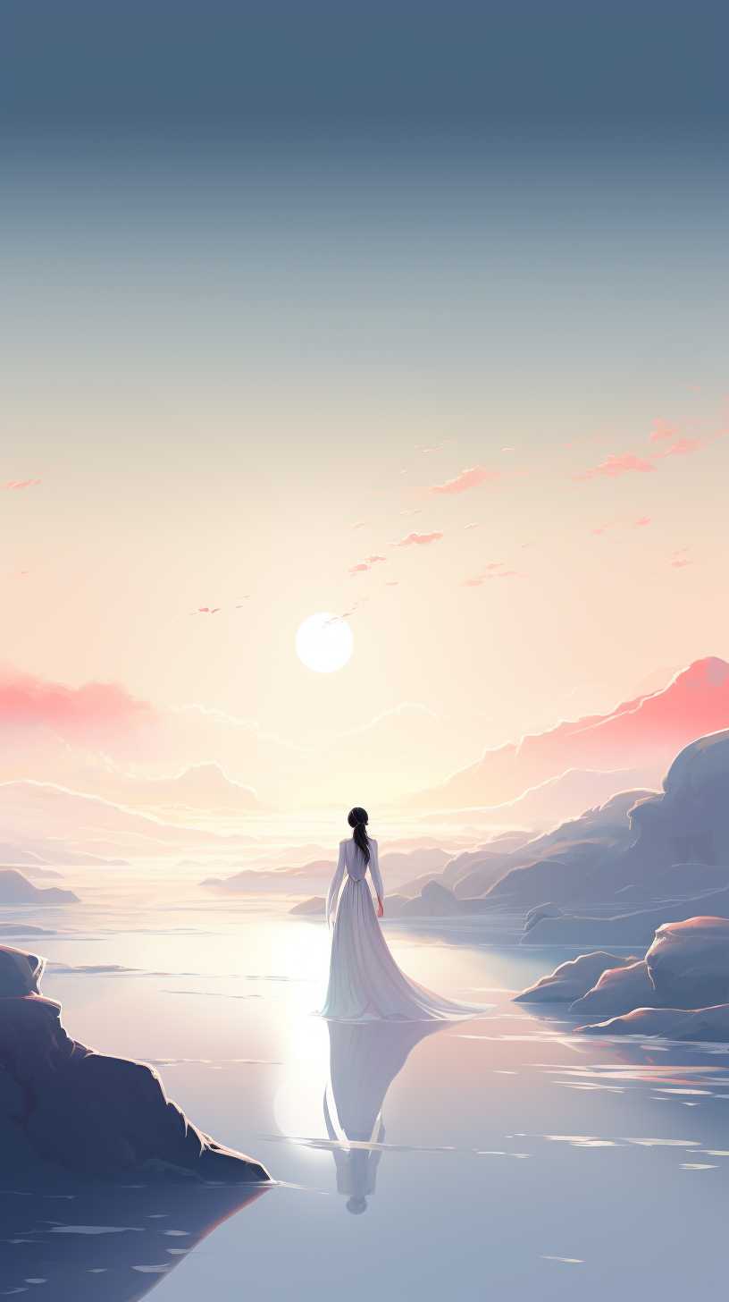 唯美艺术浅白色背景999