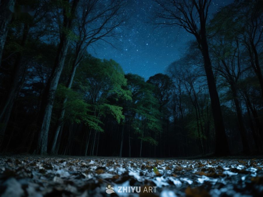 夜幕下的森林 445