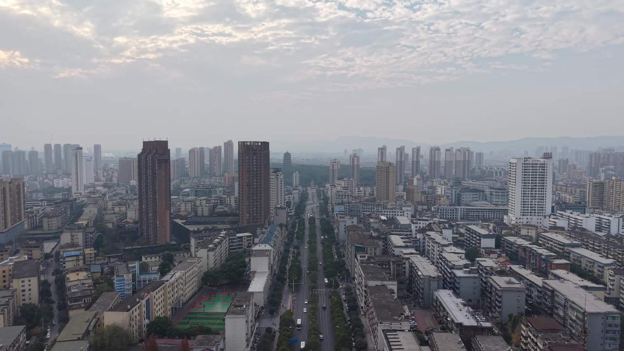 城市全景俯瞰