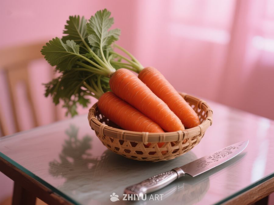 篮子里的胡萝卜与刀具 150