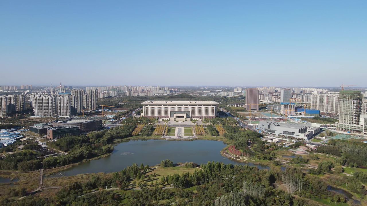 石家庄国际博览中心航拍