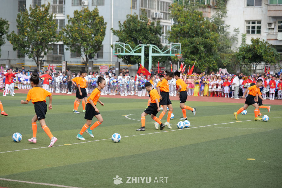 中小学生体育活动展示 136