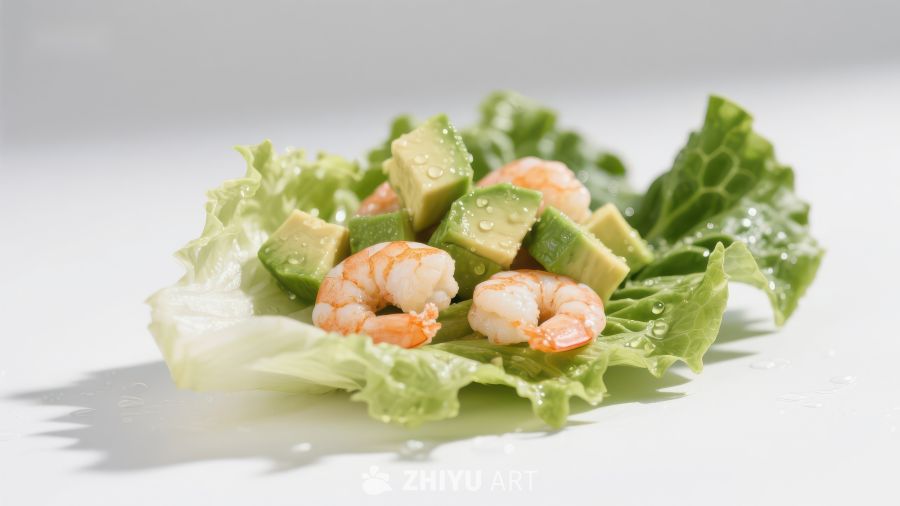 鲜虾牛油果沙拉
