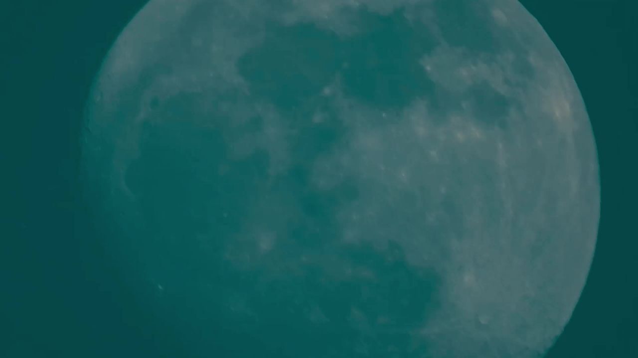 洪湖公园月亮