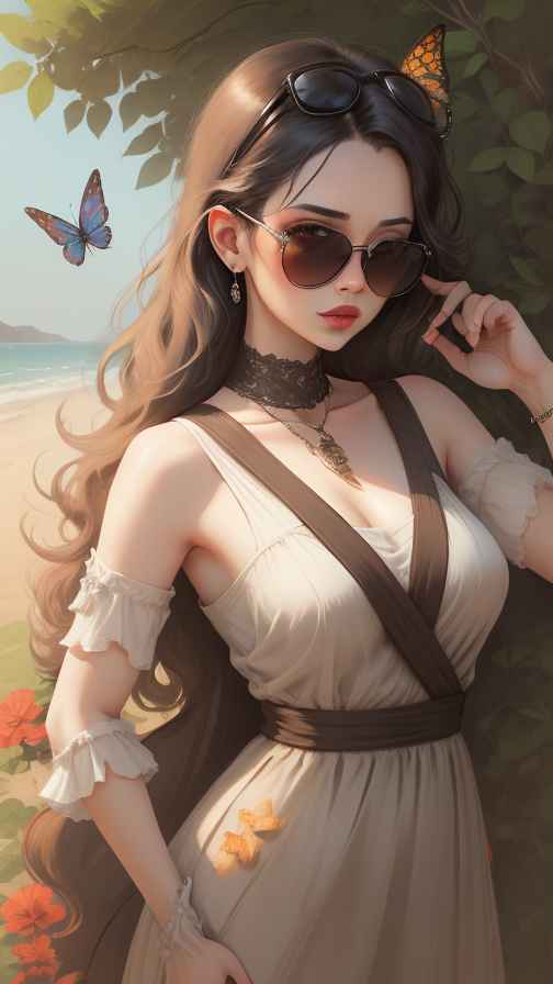 美女壁纸头像