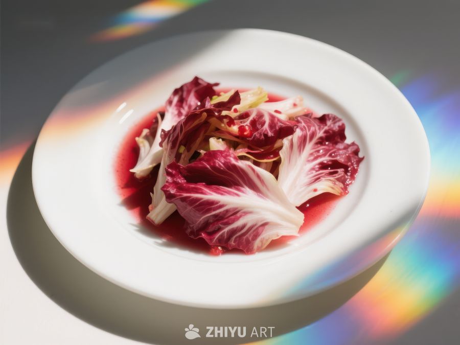 精致红菊苣沙拉盘 479