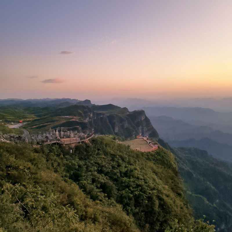 湘西八面山晨曦