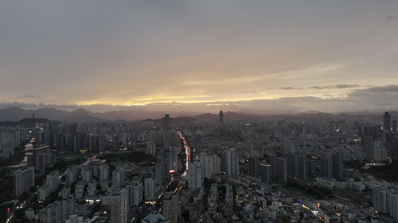 城市晚霞 11