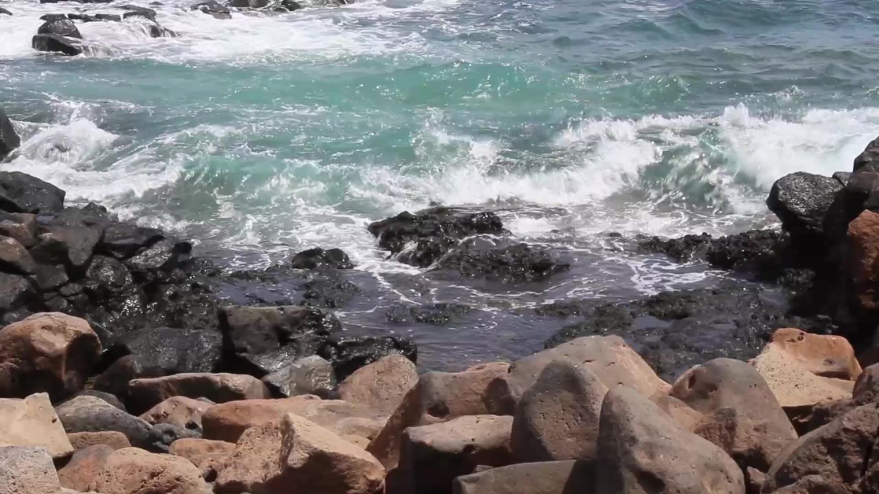 水岩石火山海洋波