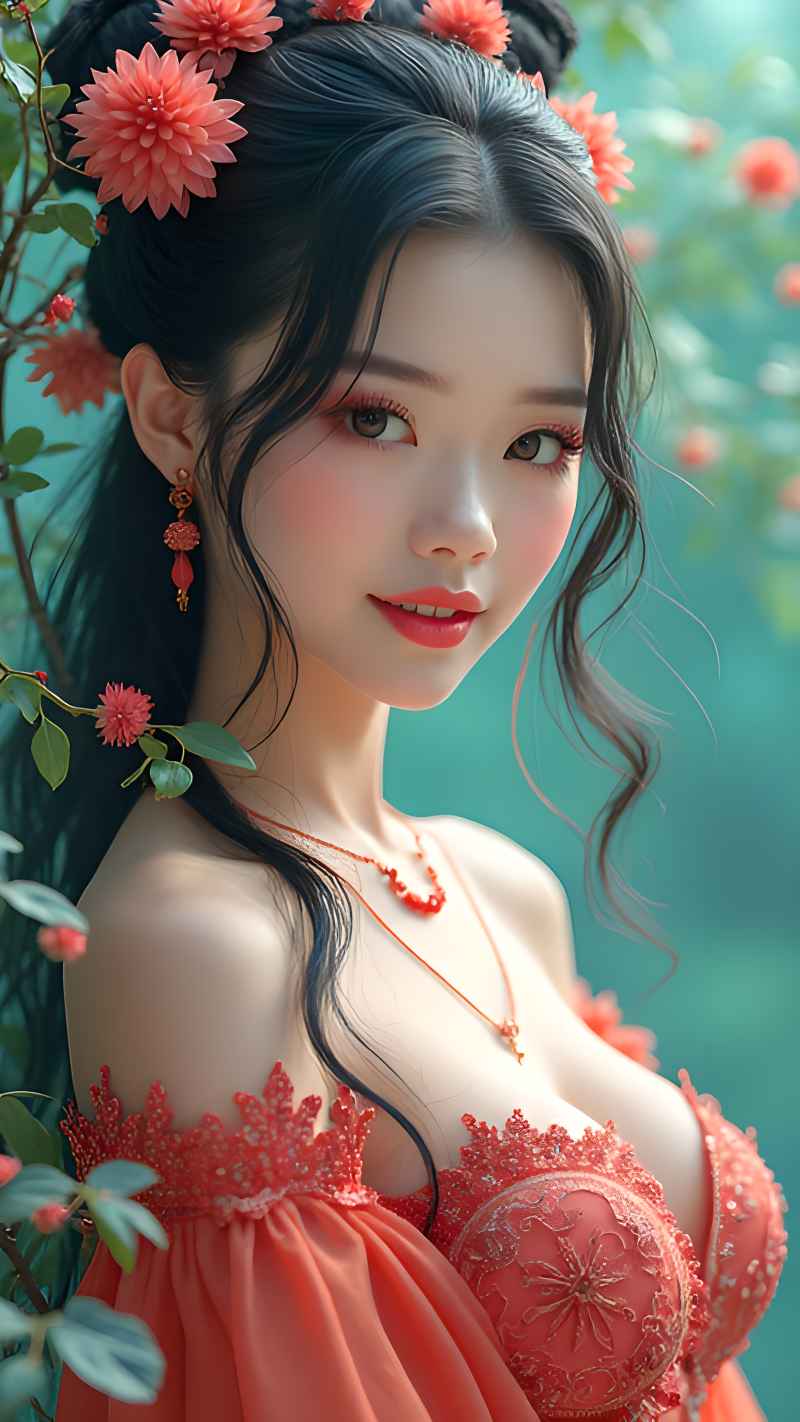 艺术美女新中式主体系列 71