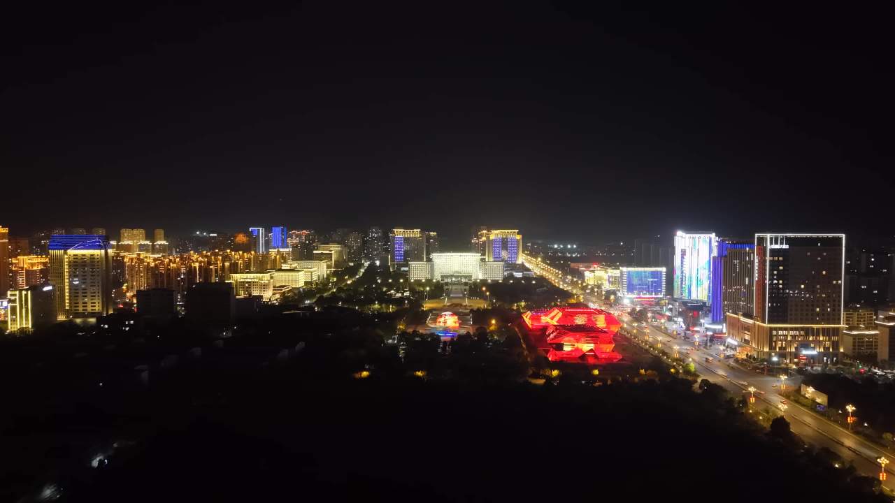 璀璨都市夜景