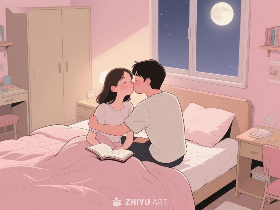 月光下的温馨阅读时光 1189