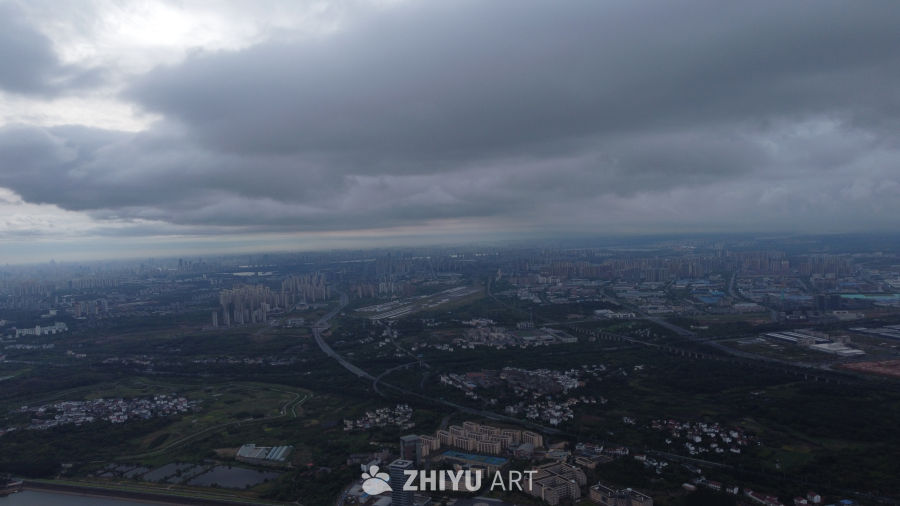城市云端视角下的现代景观