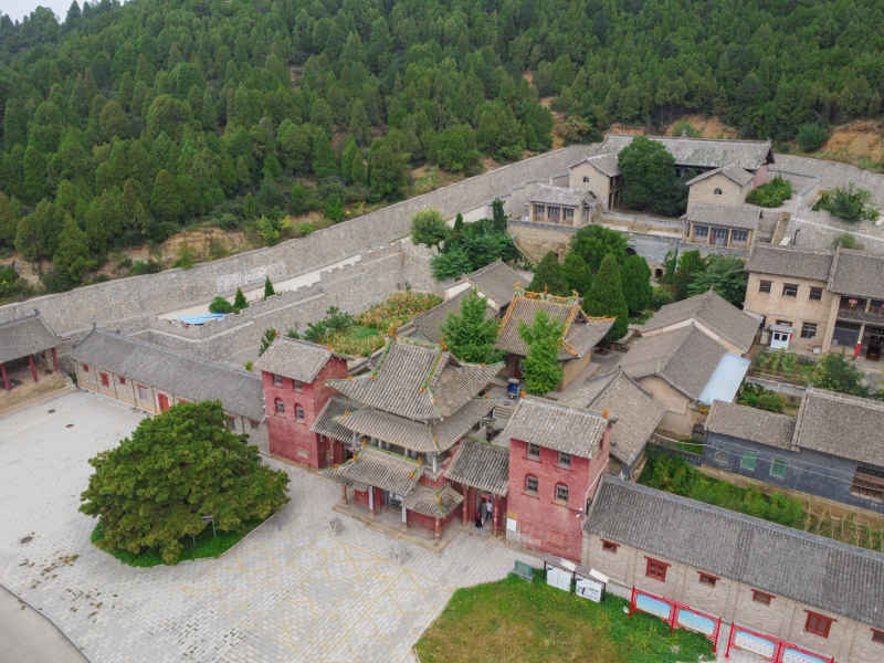 航拍山西晋城古建风光 17
