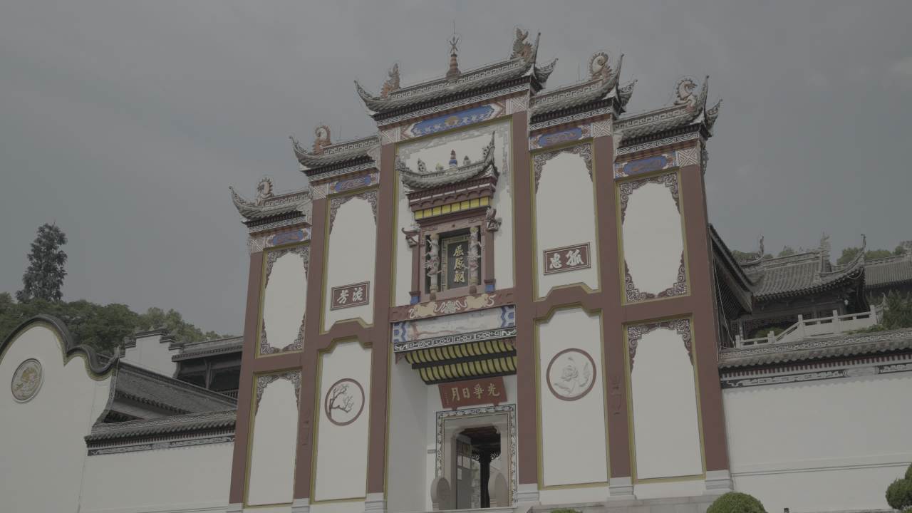 古韵寺庙风光