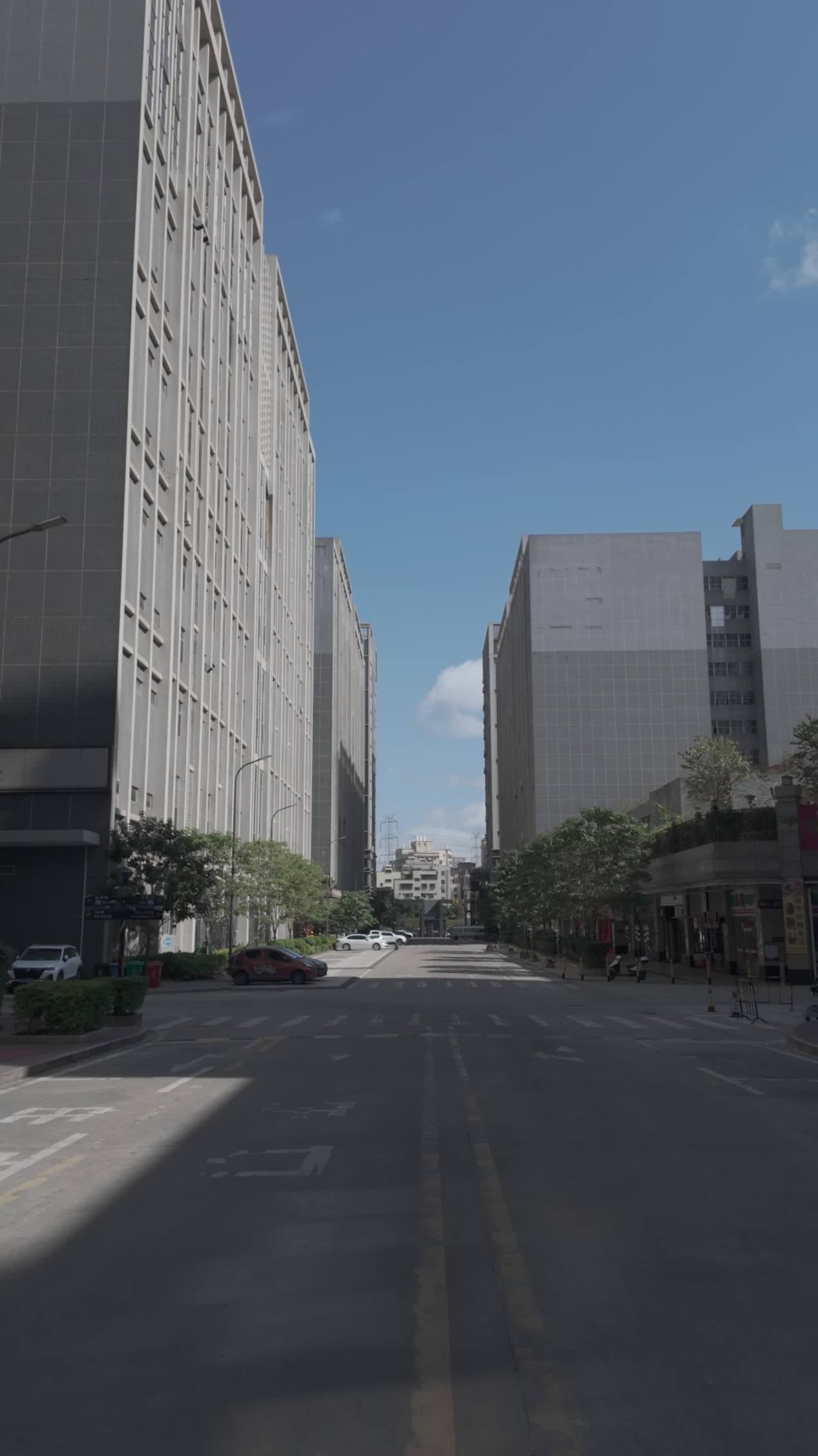 春节里的都市空镜头