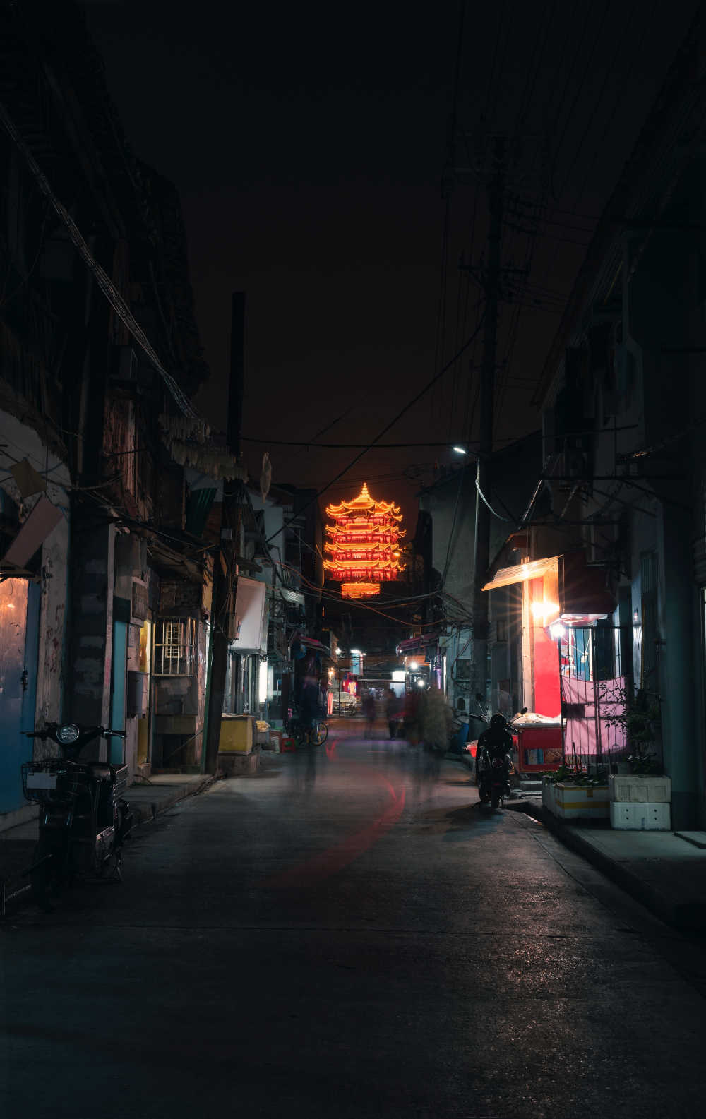 黄鹤楼夜景