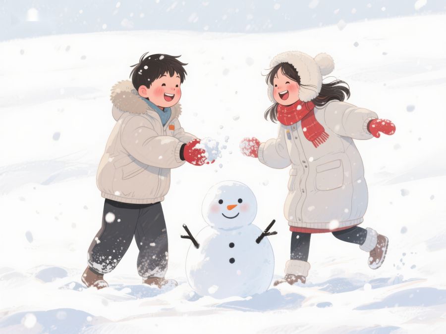 雪地里的欢乐时光 891