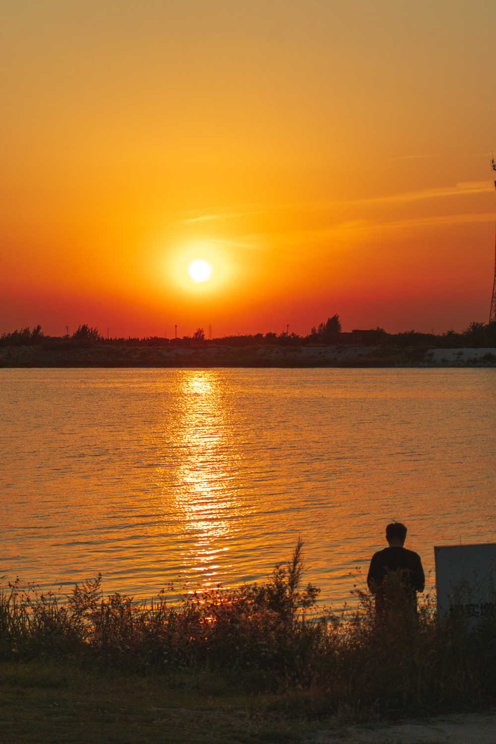 宁静的夕阳