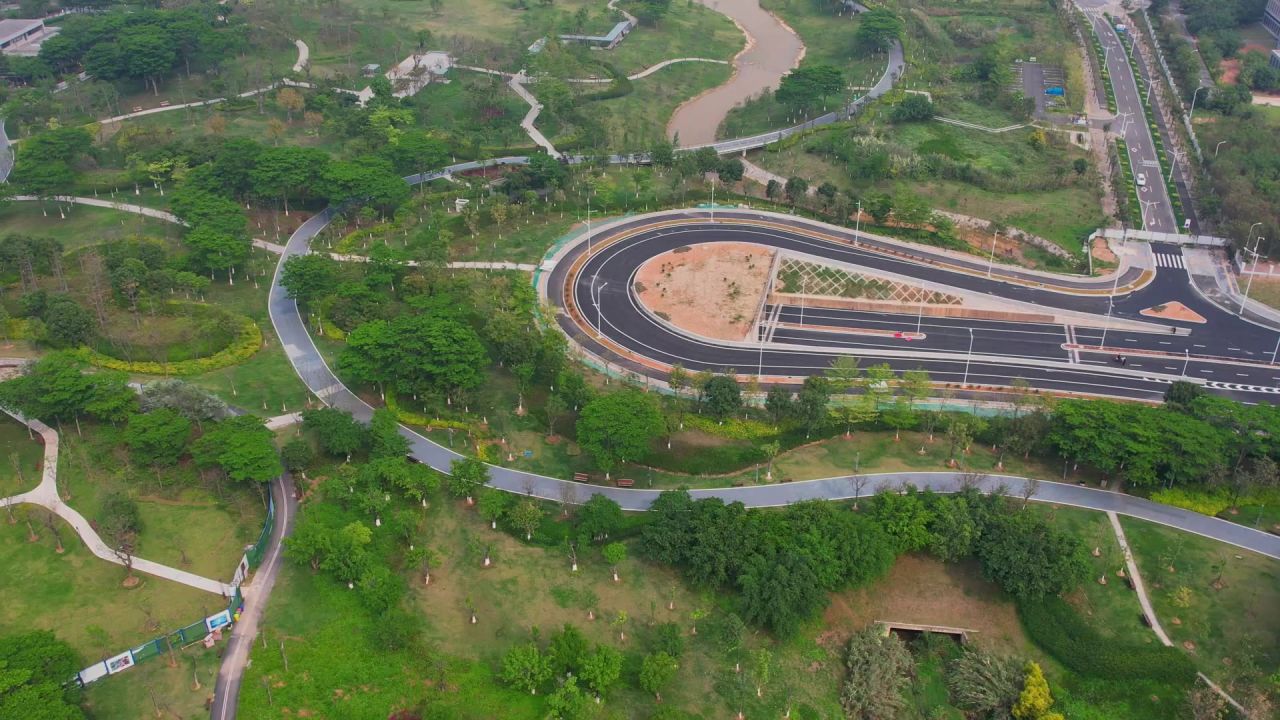 航拍厦门美峰生态公园 12