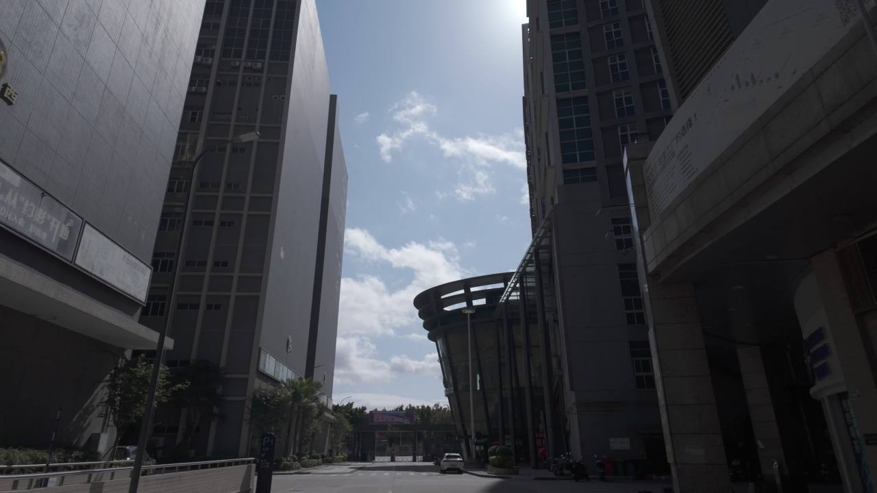 春节里的都市空镜头