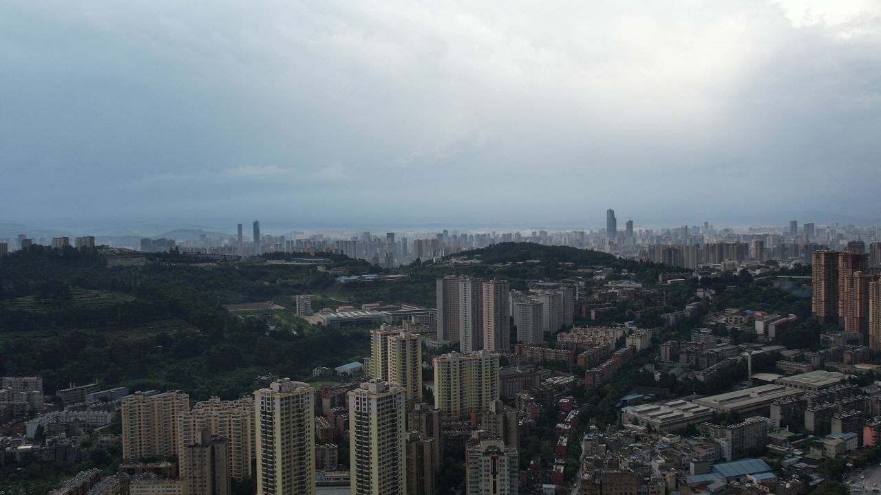 昆明西北新城 乌云