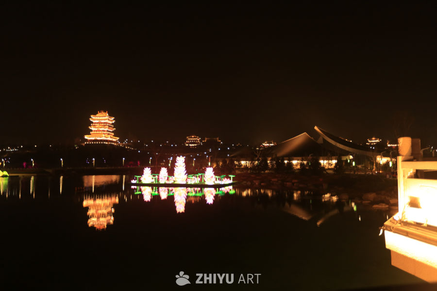 夜色中的灯火辉煌