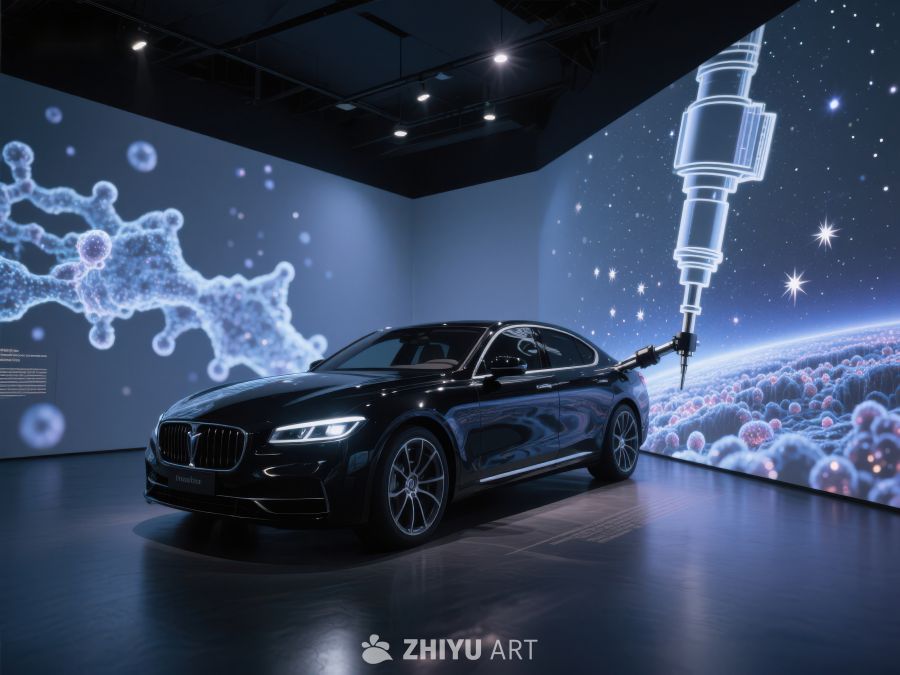 未来汽车展示于科技艺术空间 448