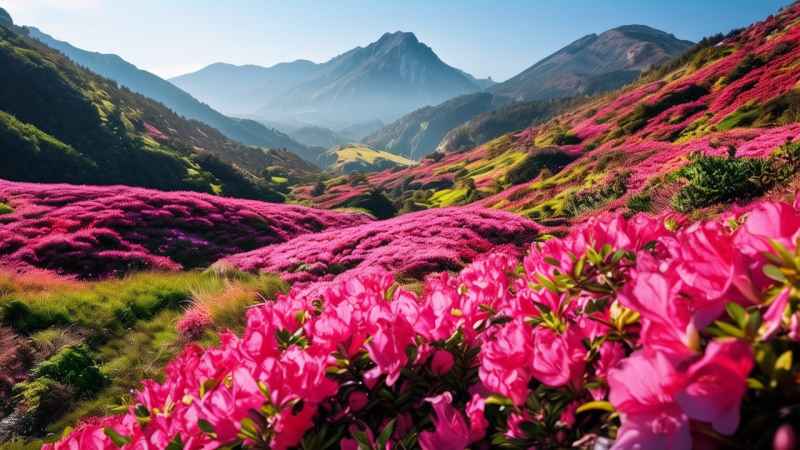山野杜鹃花海 1