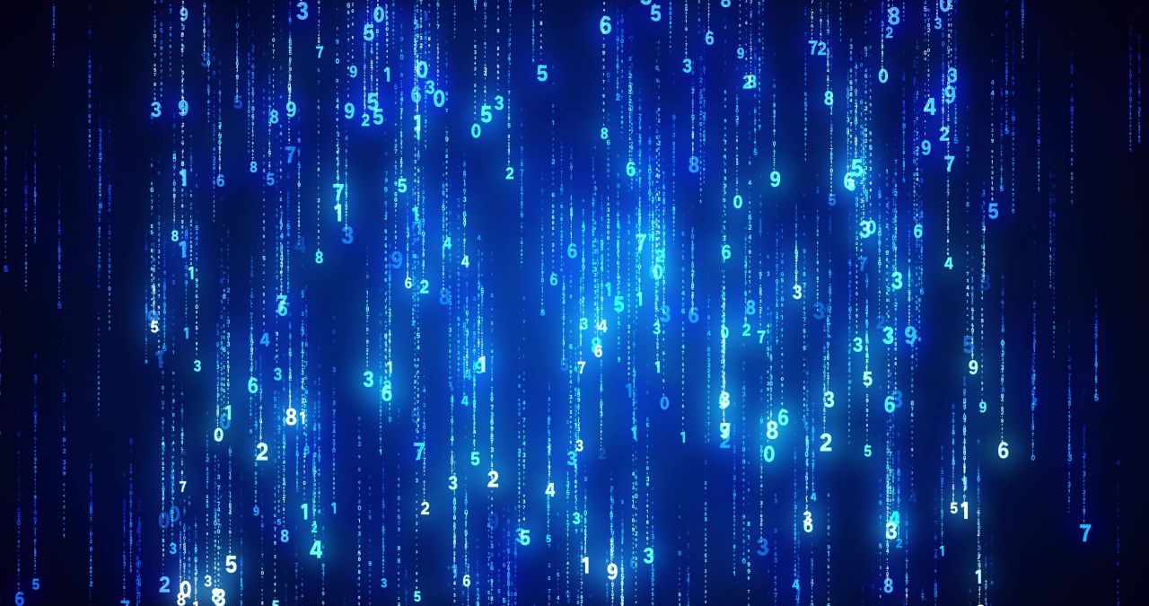 4k数据流 黑客代码数字