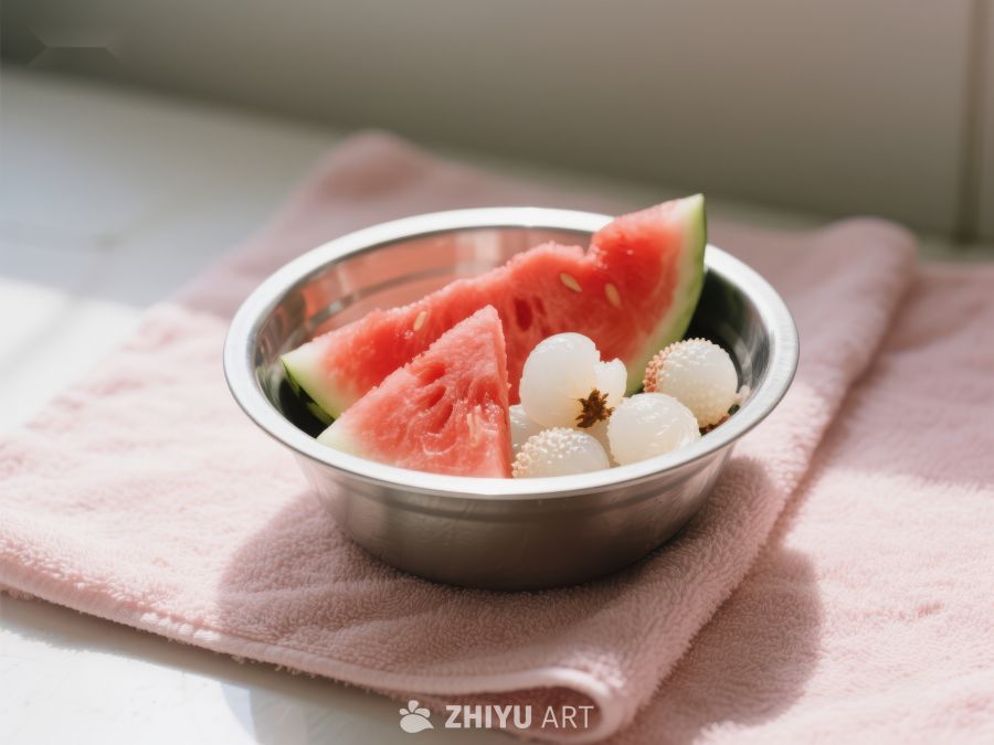 西瓜与莲子的清新组合 521