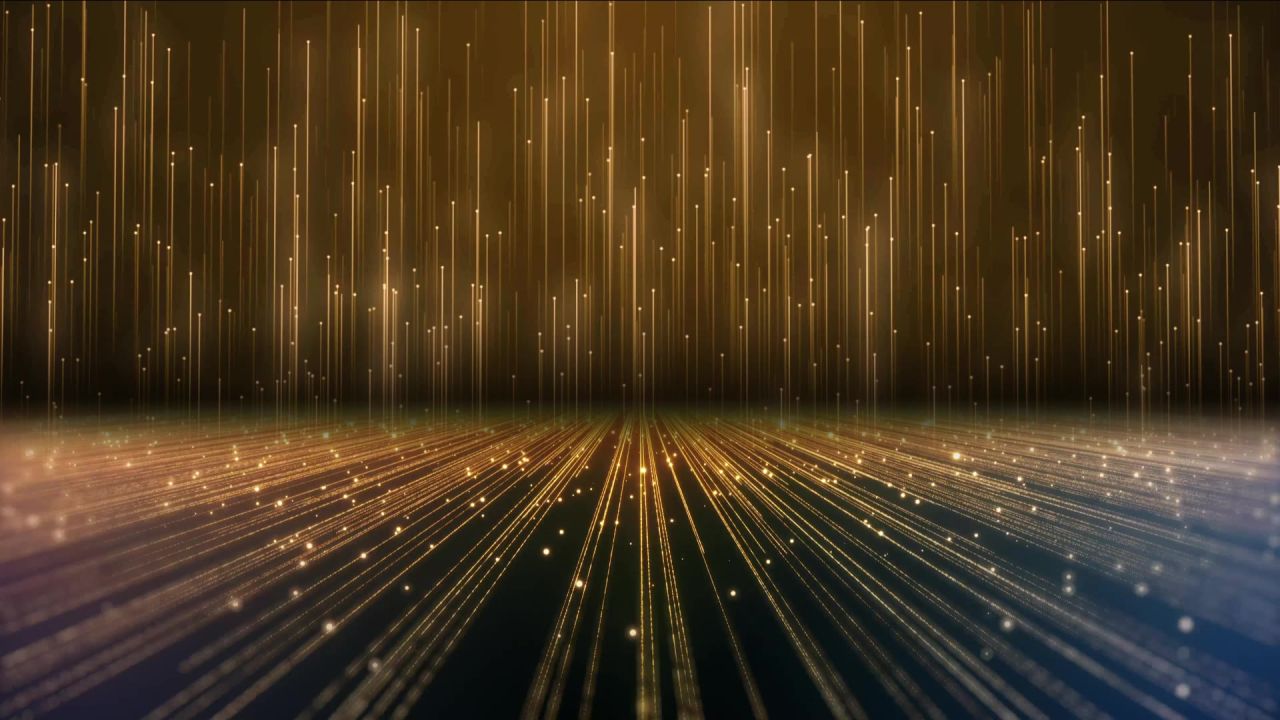 大气震撼唯美粒子片头片尾舞台背景视频