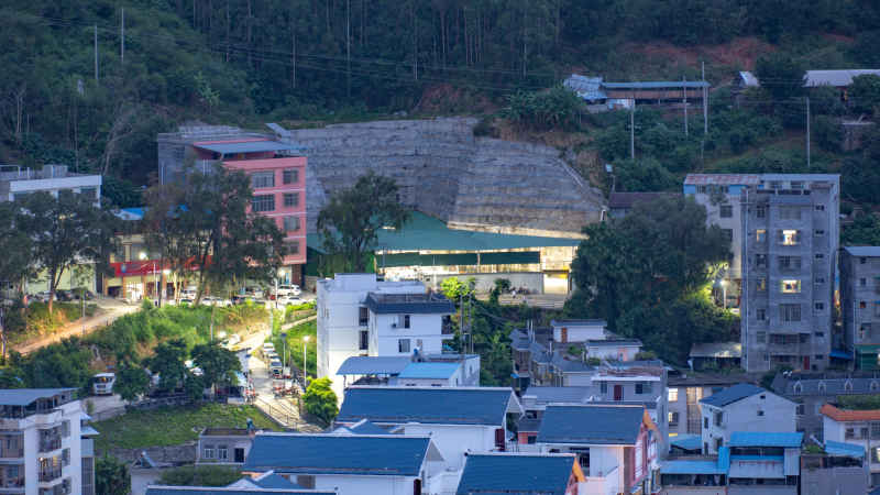 蓝调下的乡村