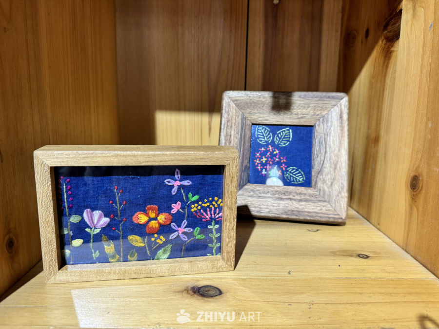 蜡染篮染扎染工艺品 3