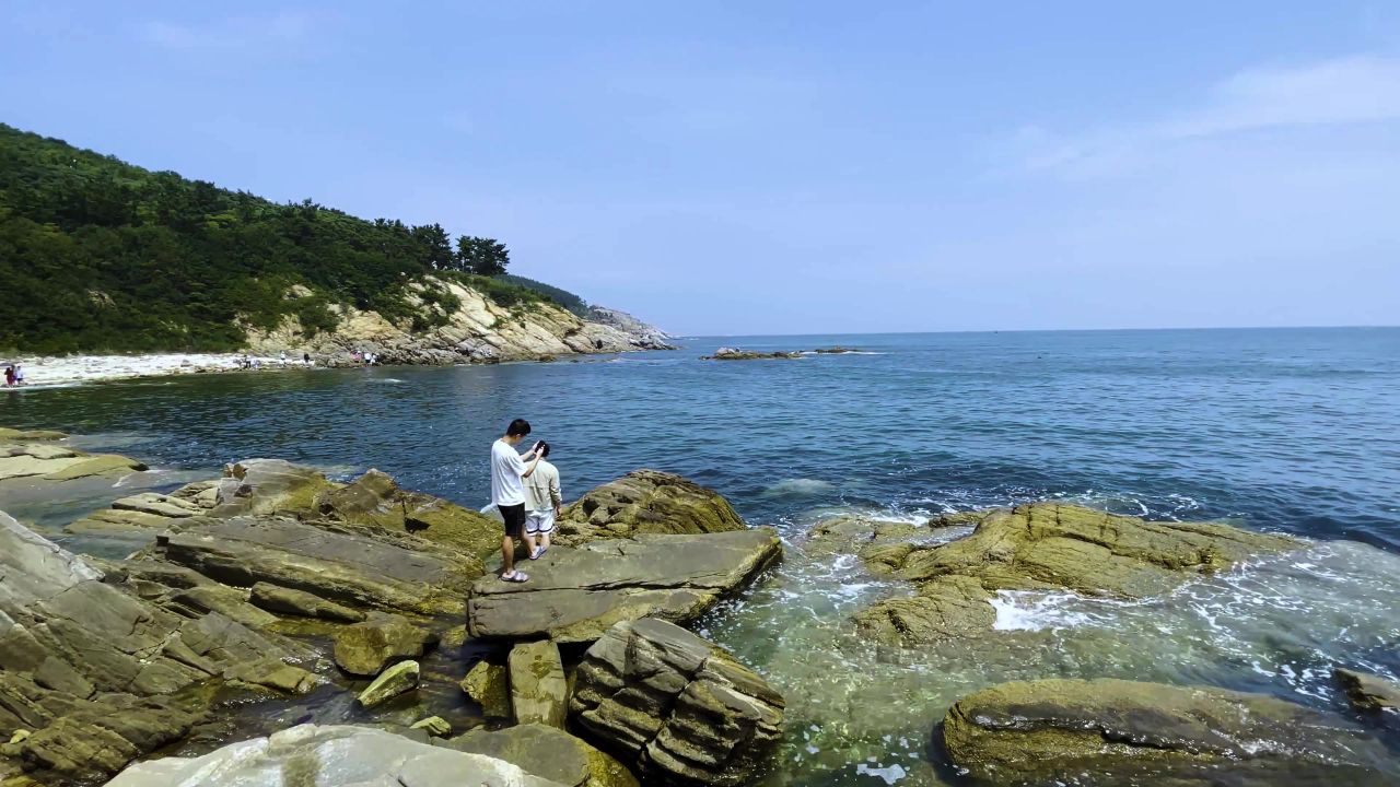 威海浅滩礁石2