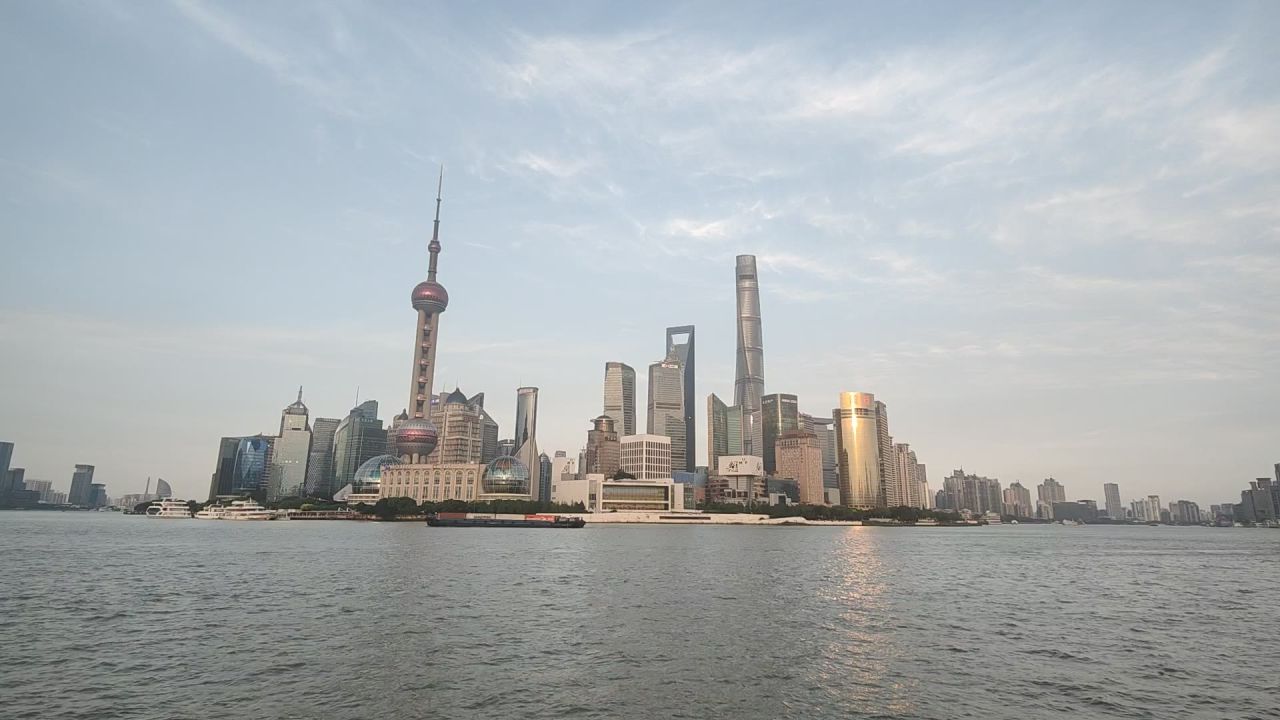 上海外滩陆家嘴缩时摄影
