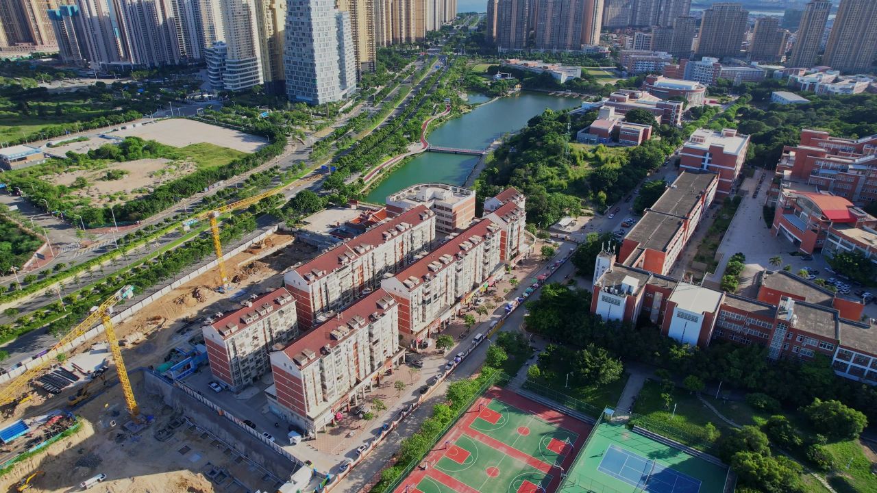航拍泉州师范学院